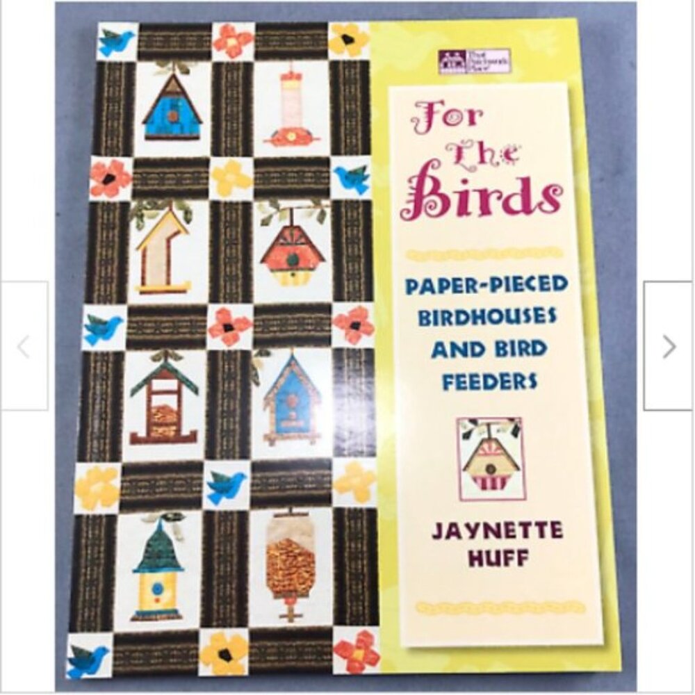 20 Bird Quilt Block Full Size Patterns Book 2001 Jaynette Huff Patchwork Place